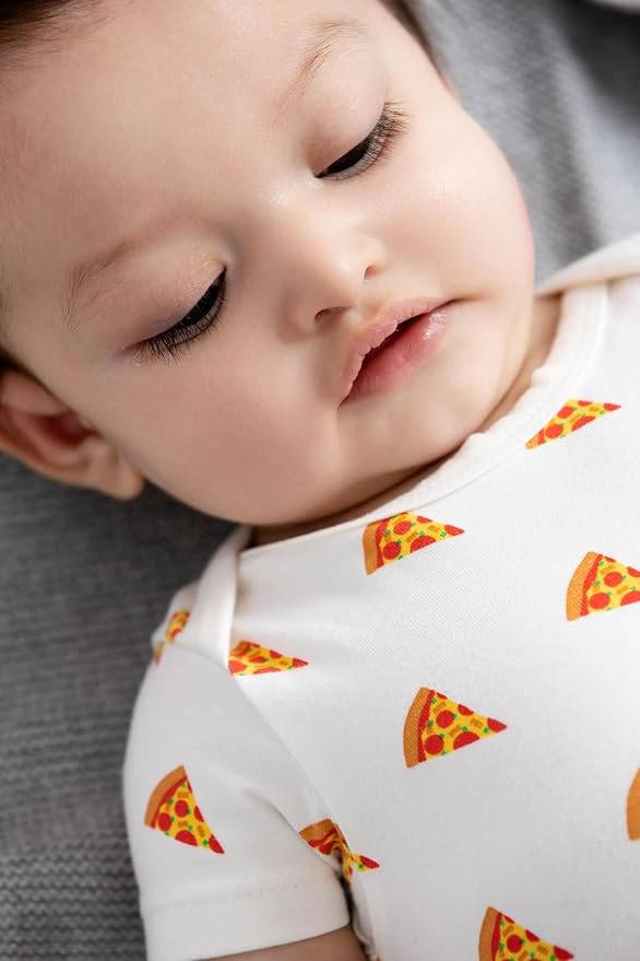 MONICA + ANDY Baby Organic Short Sleeve Jack + Jill Bodysuit