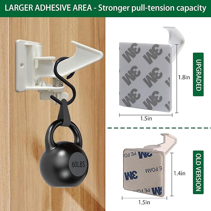 Vmaisi 10 Pack Cabinet Locks for Babies Child Safety Latches - 3.5 Inches Longer Baby Proofing Cabinets Drawer Lock with Adhesive Easy Installation