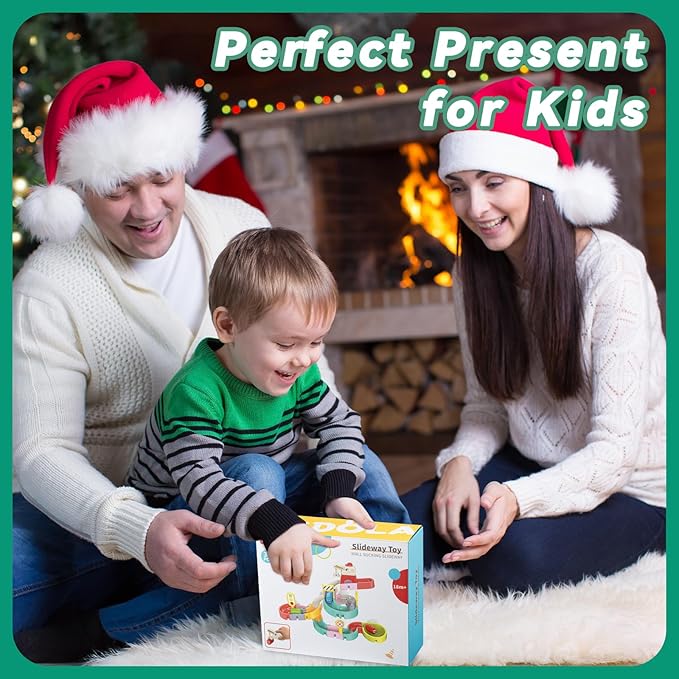 Car Slide Bath Toys for Kids Ages 4-8, Wall Track Building Set for 3-5 Year Old, Fun DIY Kit Bathtub Time Birthday Gift for Toddler Boys & Girls (37 PCS)