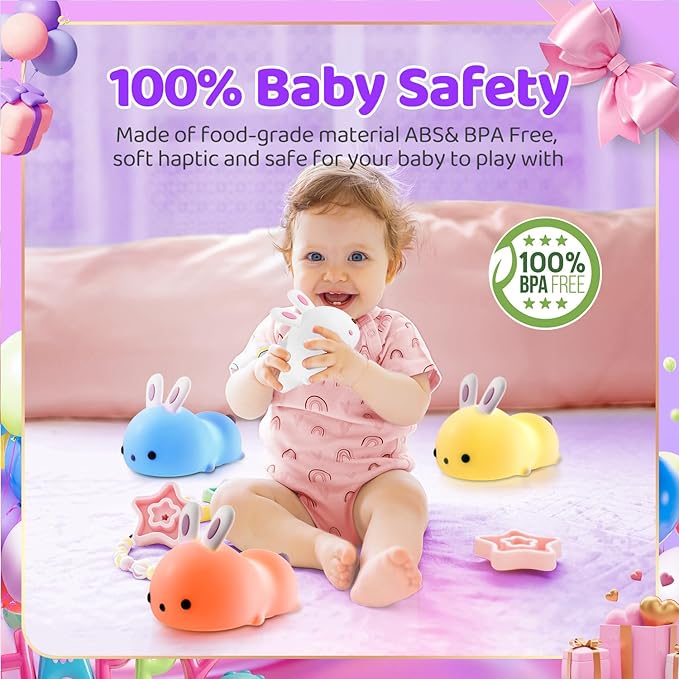 One Fire Cute Night Light, Remote+16 Colors Teen Girl Gifts for Girls, TAP for Fun Teen Girl Stuff Anime Stuff, Cute Things for Girls