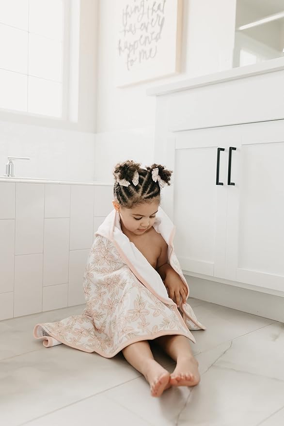 Copper Pearl Premium Knit Hooded Bath Towel Kiana