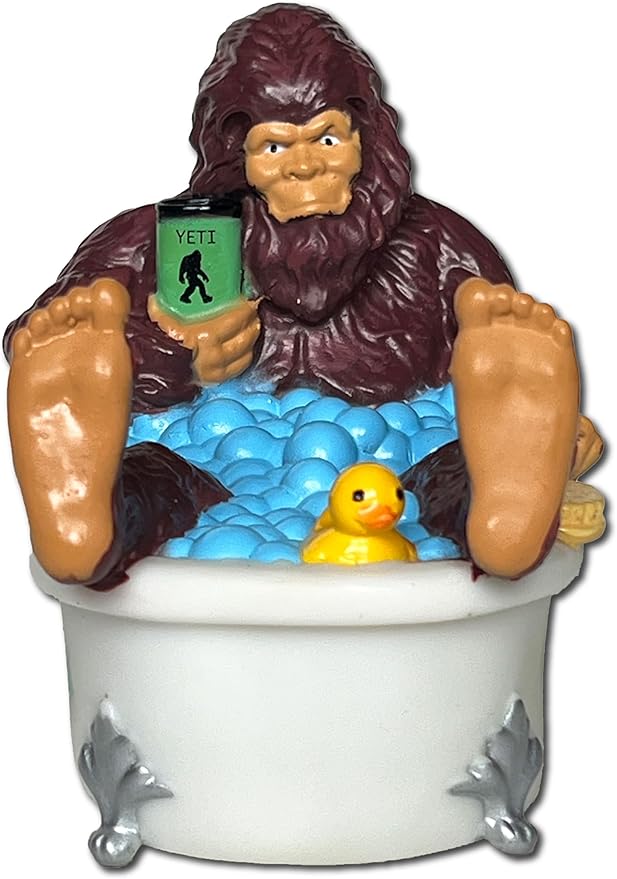 CelebriDucks - Spa-Squatch - Tubs Gone Wild Floating Bath Novelty - Collectible Bath Toy Gift for Kids & Adults of All Ages