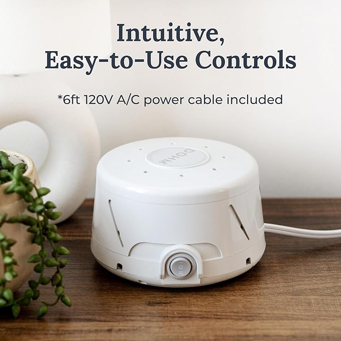 Yogasleep Dohm Classic (6 Pack) The Original White Noise Sound Machine, Soothing Natural Sounds from a Real Fan, Sleep Therapy for Adults & Baby, Noise Cancelling for Office Privacy & Meditation