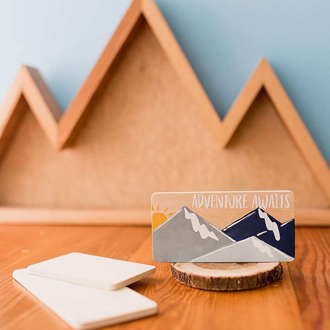 Wooden Rainbow Building Boards, 5 Sets of 11 DIY Rainbow Slats for Open-Ended Play and Skill-Building, by Woodpeckers