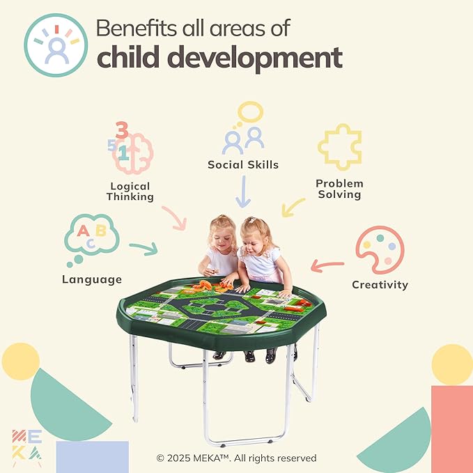 MEKA Tuff Tray Set for Sensory Play