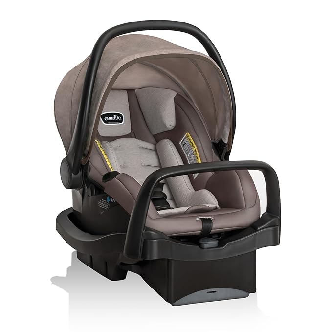 Evenflo Pivot Modular Travel System with LiteMax Infant Car Seat (Desert Tan)