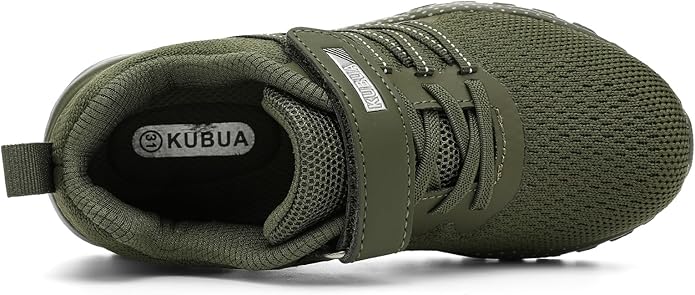 KUBUA Kids Sneakers for Boys Girls Running Tennis Shoes Lightweight Breathable Sport Athletic