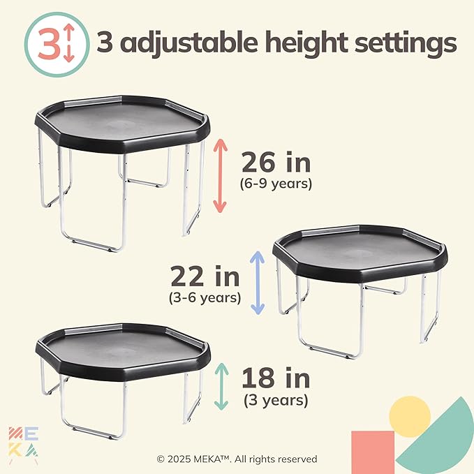MEKA Tuff Tray Set for Sensory Play