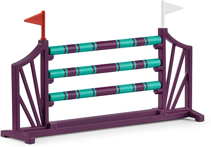 Schleich Horse Club - 17PC - Lisa's Tournament Training Horse Toy Set with 3 Horses and Accessories - Realistic Stallion, Mare, Foal Figurines for Girls and Boys - Farm Toys for Kids Ages 5+ - 42433