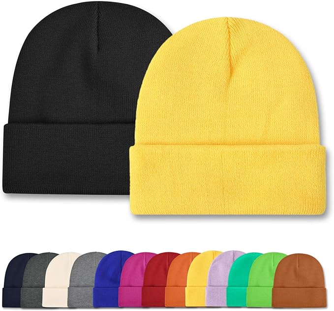 ZOORON Toddler Beanie Baby Beanies for Boys Girls Kids Winter Hats Children Knit Warm Caps 0-12years