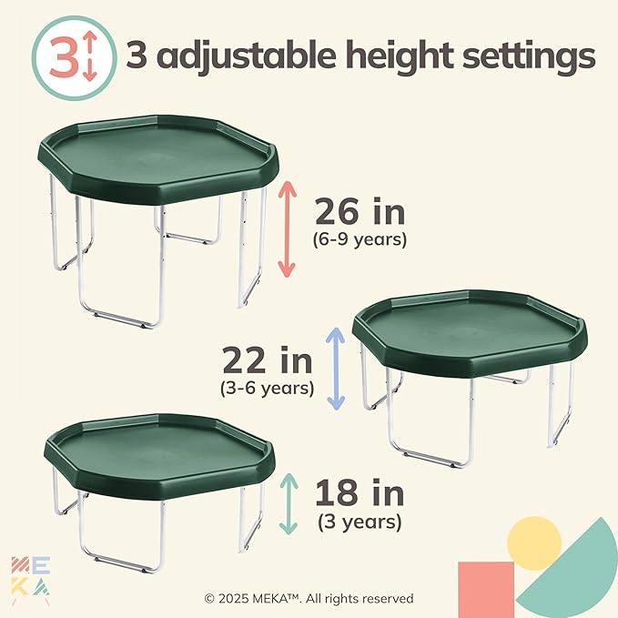 MEKA Tuff Tray Set for Sensory Play
