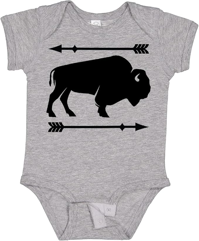 inktastic Buffalo Cute Animal Western Baby Bodysuit