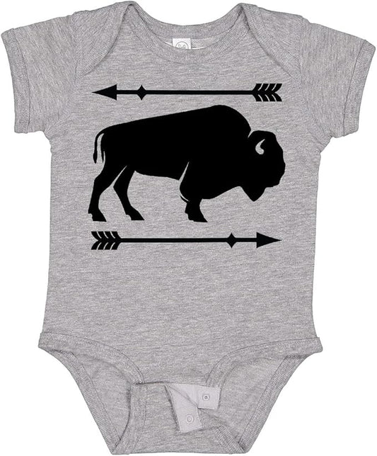 inktastic Buffalo Cute Animal Western Baby Bodysuit