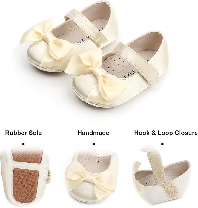 Soft Sole Baby Shoes - Infant Baby Walking Shoes Moccasins Rubber Sole Crib Shoes
