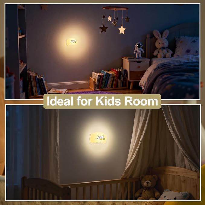 Dealswin Night Light for Kids, LED Squishy Ultra-Soft Cute Light Up Duck Magnetic Base, Dimmable Nursery Nightlight Gifts for Baby Room Decor, Rechargeable Bedside Touch Lamp for Breastfeeding