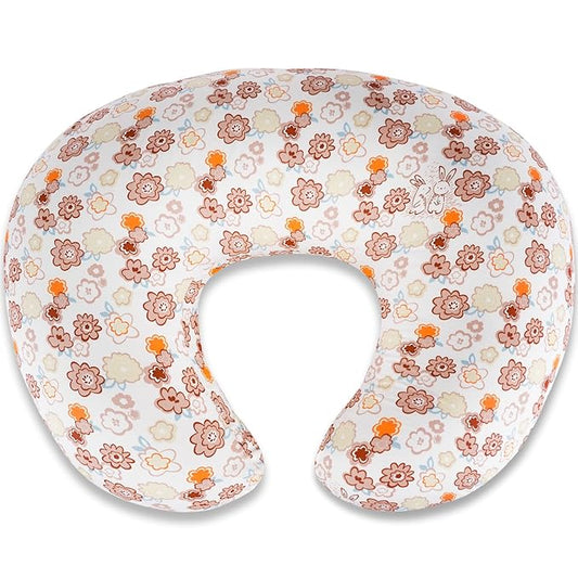 Baby Nursing Pillow for Breastfeeding, Adjustable Breast Feeding Pillow for Bottle Feeding, Ergonomic Support for Mom and Baby Healthier Nursing, for Newborn (Cartoon Flower)