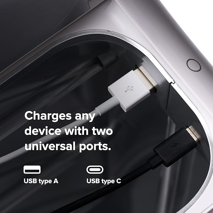 PhoneSoap XL (HomeSoap) UV Llight Sanitizer | 360° UV Sanitizing Box & Charger | Large Capacity | Sanitizes Tablets, Baby Bottles, Remotes, Toys & More (Black)