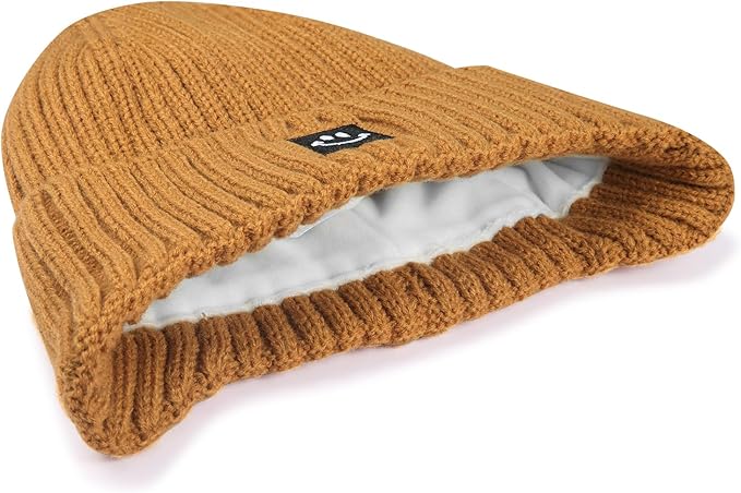 MaxNova Baby Winter Hat Toddler Beanie Hat Earflap Knit Cap for Boys Girls 0-8 Years