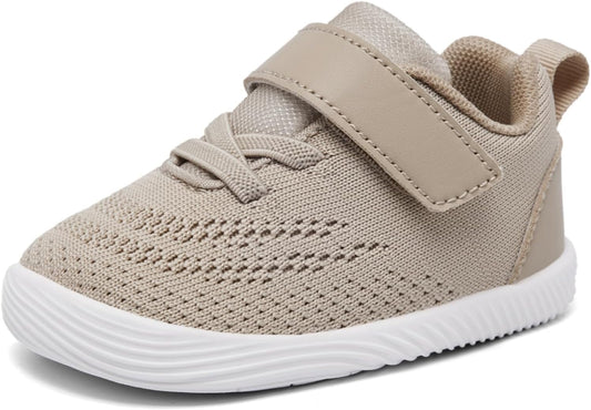 MORENDL Toddler Sneakers Baby Boys & Girls Barefoot Shoes Lightweight Breathable Walking Running Tennis Athletic Sport Shoes