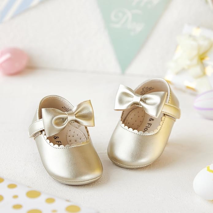 Soft Sole Baby Shoes - Infant Baby Walking Shoes Moccasins Rubber Sole Crib Shoes