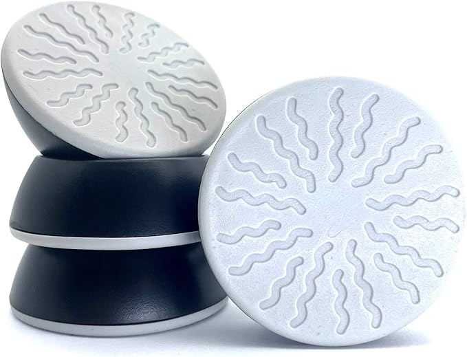 Vmaisi Baby Gate Wall Protector - Protect Walls from Pressure Mounted Pet Dog Gates, 4 Pack Black