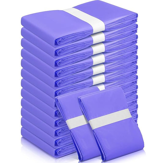 Yeaqee 12 Pack Diaper Disposal Liner Refills Compatible with Janibell Akord 280 Dekor Plus Diaper Pails Extra Thick Pail Refill Liners Adult Scented Odor Resistant Liners Holds up to 7200(Purple)