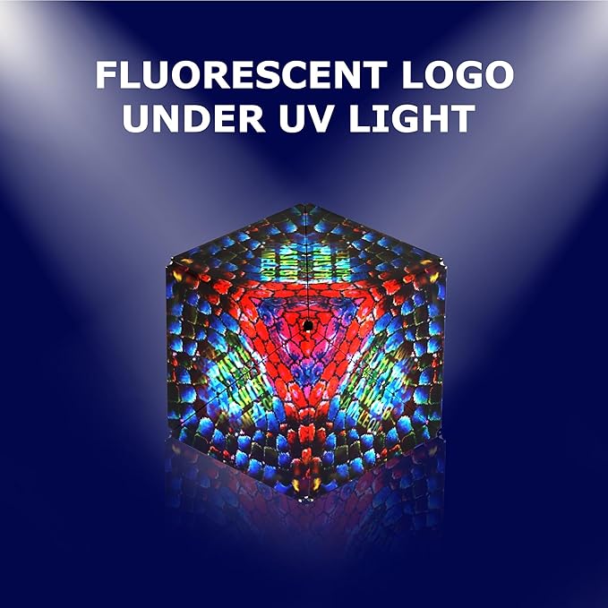 SHASHIBO Shape Shifting Box - Award-Winning Fidget Toy w/ 36 Rare Earth Magnets - Fidget Cube Transforms Into Over 70 Shapes, Sensory Toy Gift for Kids, Teens, and Adults (The Chameleon)