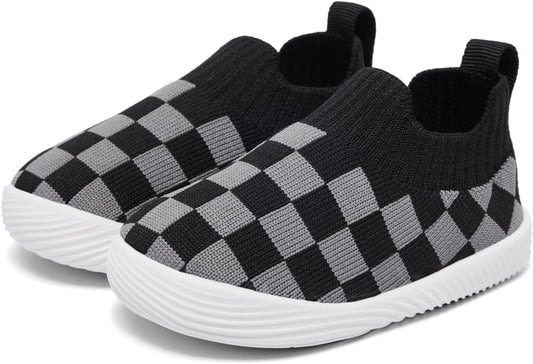 MORENDL Baby Toddler Walking Socks Non-Slip Breathable Unisex Casual Sneakers
