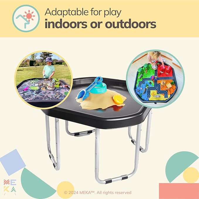MEKA Tuff Tray Set for Sensory Play