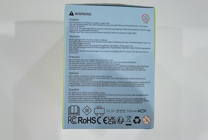 Night Light, Bedside Lamp for Children/Kids, Baby Nursery Lamp for Breastfeeding Safe, Break Resistant, Eye Caring, Adjustable Brightness & Color, Touch Control + Remote Control - Medium Owl