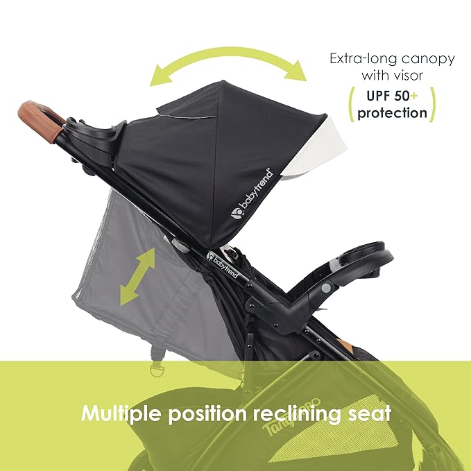 Baby Trend Tango PRO Travel System with Secure-Lift Infant Car Seat, Dash Tan