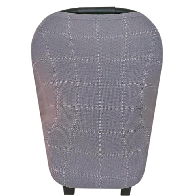 Copper Pearl Multi-Use Cover: Car Seat Covers, Nursing Cover, and Stroller Cover for Sun - Stretchy Fabric, All-Season Use, Stylish Designs, Easy Access for Moms - Dakota