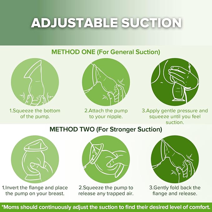 haakaa Manual Breast Pump & Silicone Cap Combo for Nursing Mom (Gray, 4oz. with Base)