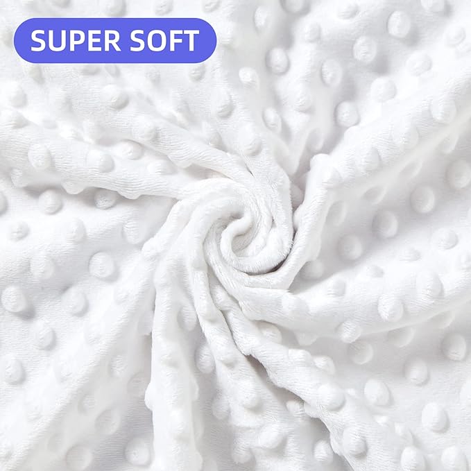 iEvolve Baby Nursery Bed Blankets Ultra Soft Double Layer Mini Blanket Minky Blanket Receiving Blankets Shower Gifts(30"*40",Blossom)
