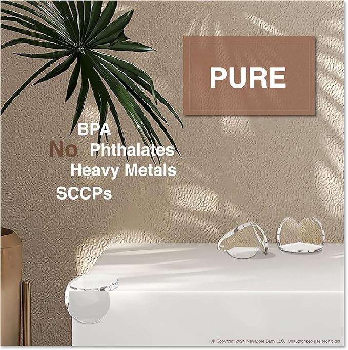 Roving Cove Clear Corner Protector, Pre-Taped 3M Adhesive, Easy-to-Peel Tab, No Odor, No Residue, Baby Proofing Furniture Safety Bumper Guards, Pack of 8