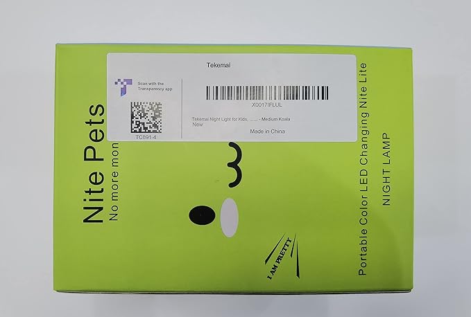 Night Light for Kids, Bedside Lamp for Children, Baby Nursery Lamp for Breastfeeding Safe, Break Resistant, Eye Caring, Adjustable Brightness & Color, Touch Control, Child Gift - Medium Koala