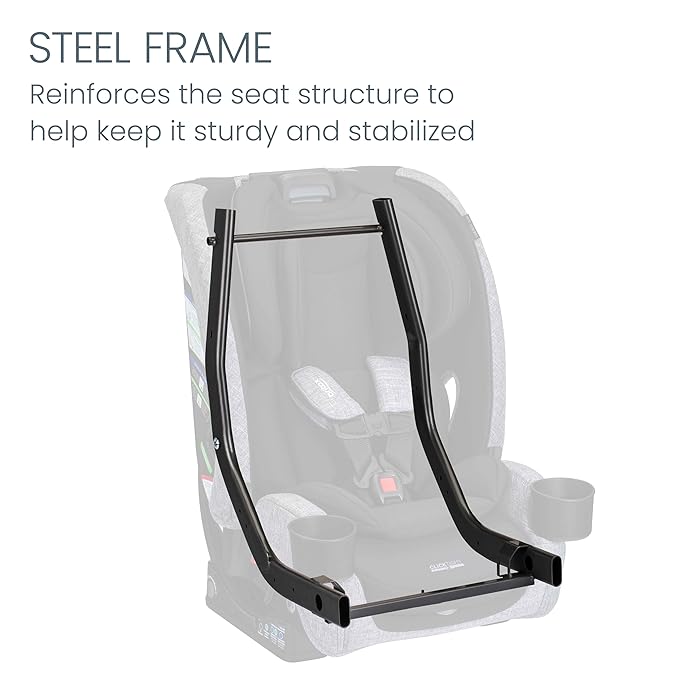 Britax One4Life Slim All-in-One Car Seat, 10 Years of Use, 17.5” SpaceSaver Design, Converts from Rear-Facing Infant Car Seat to Forward-Facing Booster Seat, ClickTight Installation, Raven Black