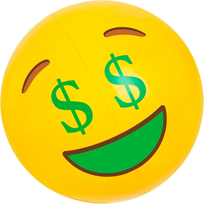 Kangaroo 12-Pack Inflatable Beach Balls Bulk for Kids & Adults I Inflatable Pool Party Favors Swimming Pool Toys I Kids Beach Toys for Beach Games