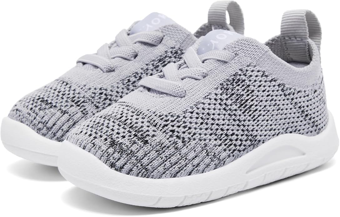 MORENDL Toddler Shoes Baby Walking Sock Shoes Infant Sneakers 0-4 Years Boy Girl Barefoot Tennis Shoe Non-Slip Brethable