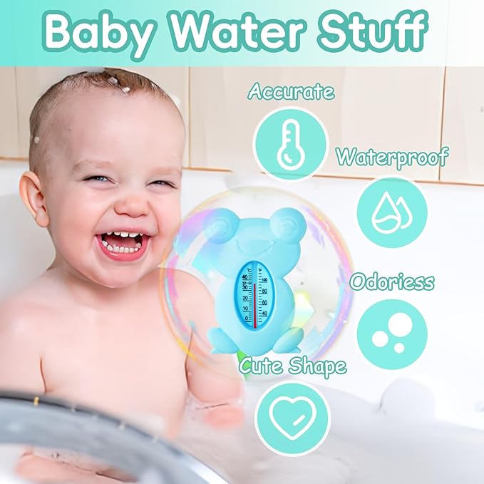 Baby Grooming Kit, Infant Safety Care Set with Hair Brush Comb Nail Clipper Nasal Aspirator,Baby Essentials Kit for Newborn Girls Boys