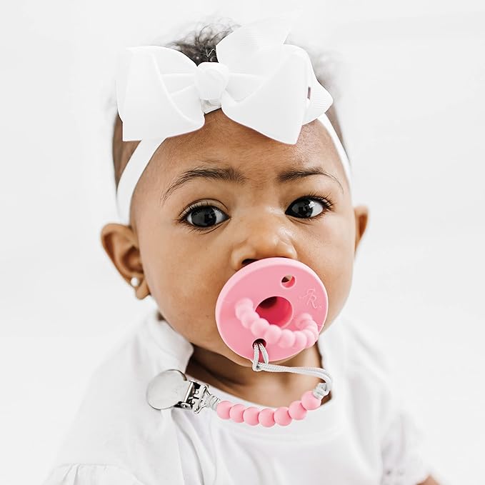 Ryan & Rose Cutie PAT Pacifier Teether (Stage 1, Taffy)