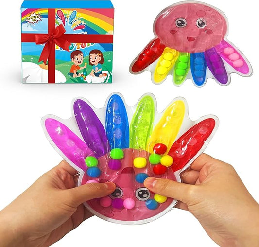 Color Sorting Toys for Toddlers, Fine Motor Skills Sensory Toys, Montessori Learning Toy for Preschool Learning Activitie, Sensory Activity Toy for Kids 3+ and Adults