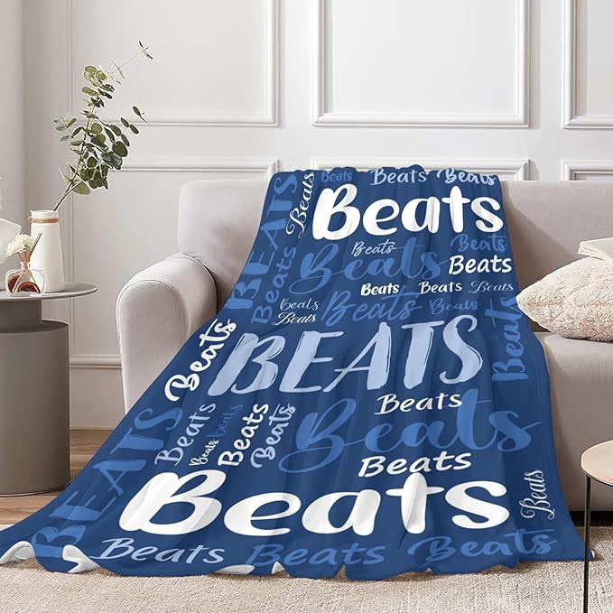 Personalized Custom Baby Blanket with Name for Girls Boys Kids Customized Flannel Blanket for Bed Nursery Room Baby Stroller