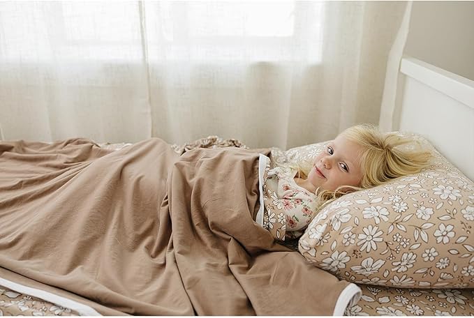 Pobibaby Premium Baby Blanket, Soft Stretchy Quilt for Babies, Toddlers, Kids (Meadow)