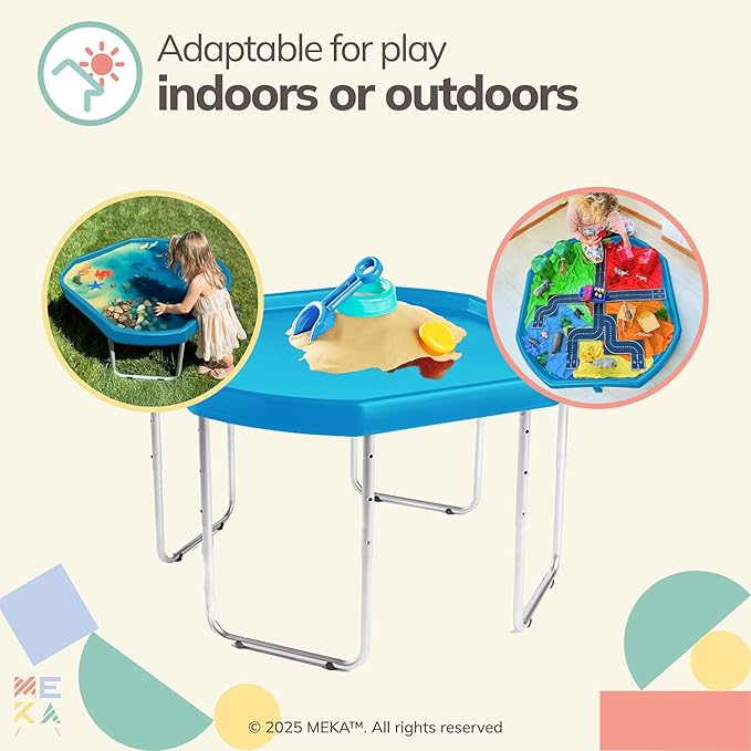 MEKA Tuff Tray Set for Sensory Play