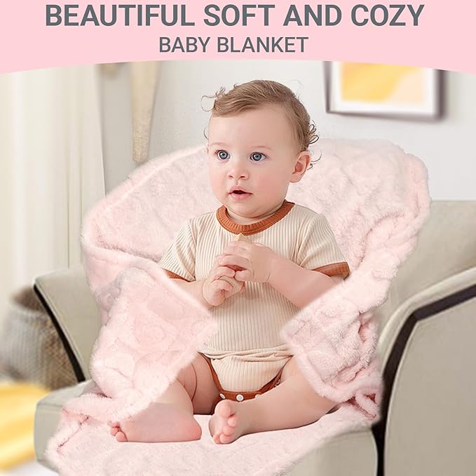 Ultra Soft Gift-Ready Plush for Newborns, Nursery & Stroller - Hypoallergenic Crib Bedding & Toddler Gift