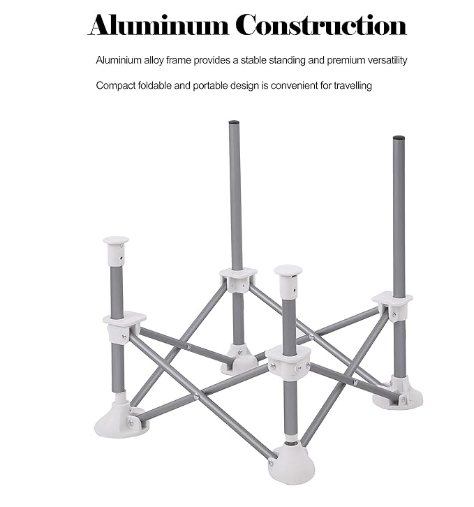 PandaEar Portable Baby Seat Travel| Compact Fold with Straps for Indoor/Outdoor Use| Great for Camping, Beach, Lawn |Toddlers, Kids, Boys, Girls (Without Placemat, White)