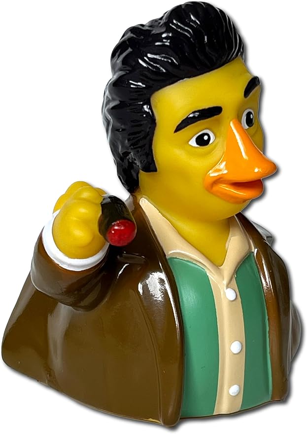 CelebriDucks - Sein-Fowl - Floating Rubber Ducks - Collectible Bath Toy Gift for Kids & Adults of All Ages