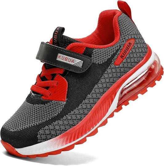 KUBUA Kids Sneakers for Boys Girls Running Tennis Shoes Lightweight Breathable Sport Athletic