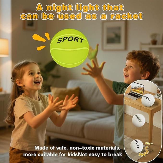 Silicone Night Light for Kids Lamp, 9 Colors with Remote Timer, Dimmable Rechargeable Baby Night Lights for Nursery, Battery Operated Lamp for Bedroom, Girls and Boys, Toddler, Baby Gifts (5.91)